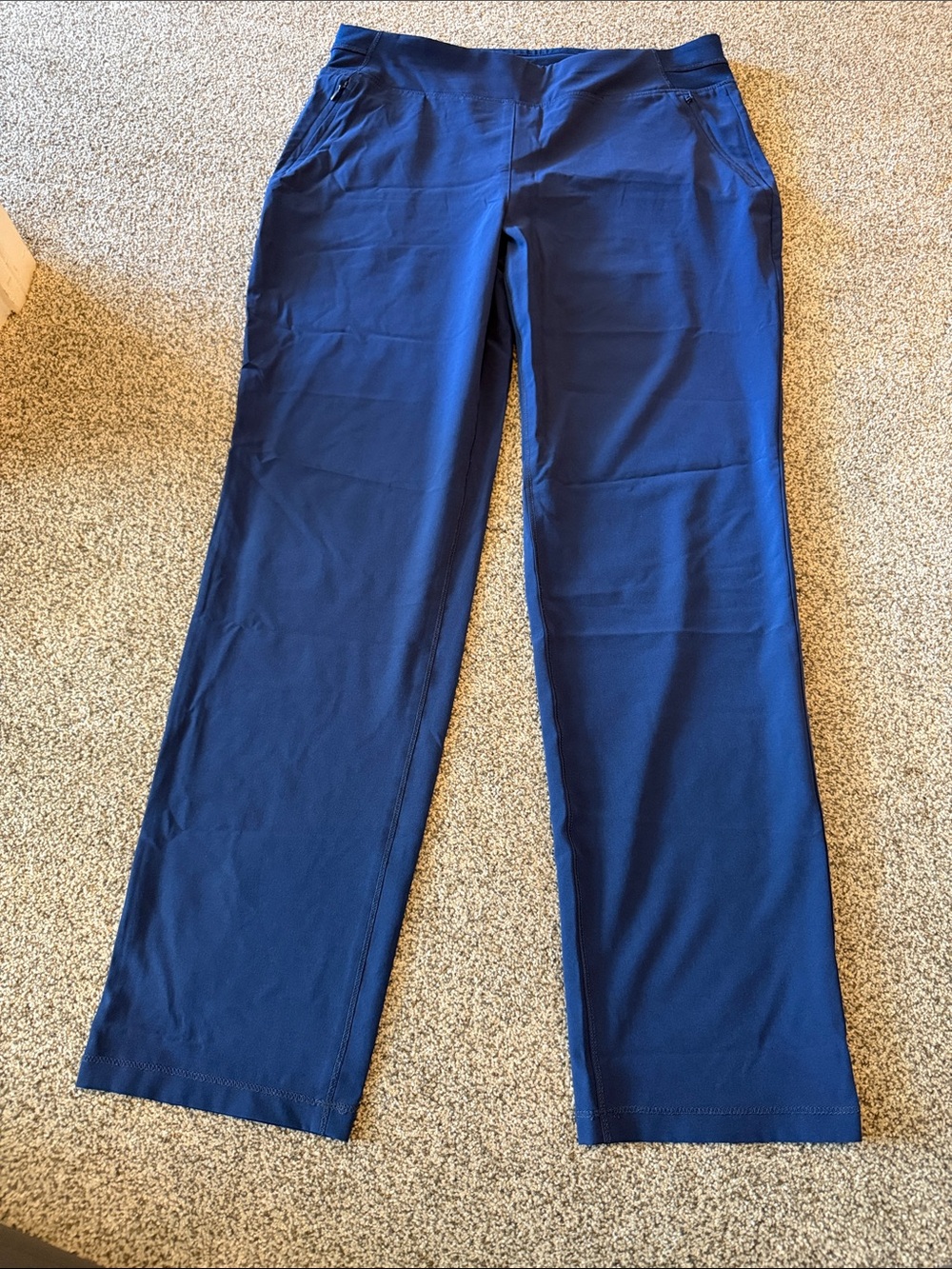 Women’s Relaxed Fit Navy Wide-Leg Pants